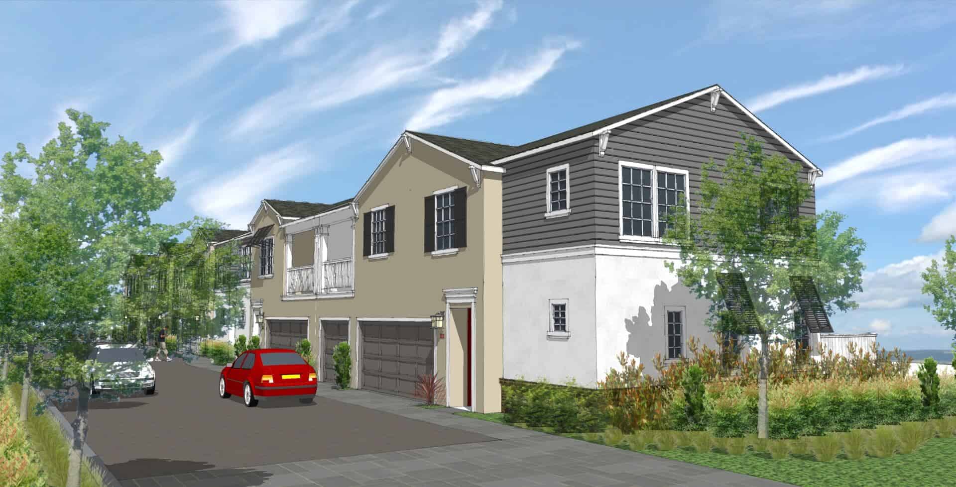 Bellflower Apartments Karl Dakteris Architects